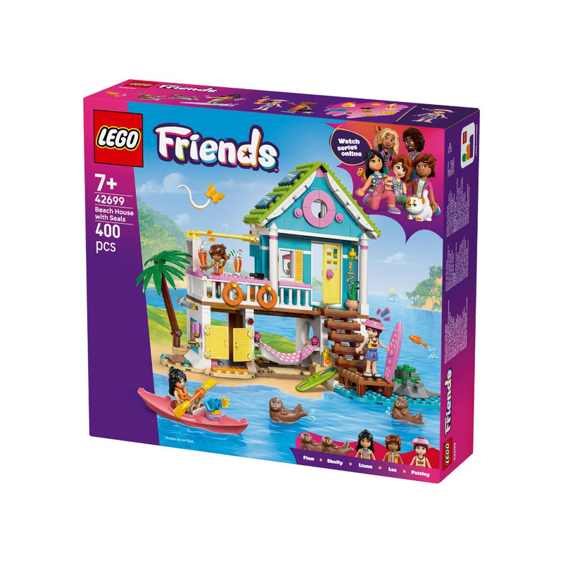 Đồ Chơi Lắp Ráp Ngôi Nhà Ven Biển & Những Chú Hải Cẩu LEGO FRIENDS 42699 - ảnh 3