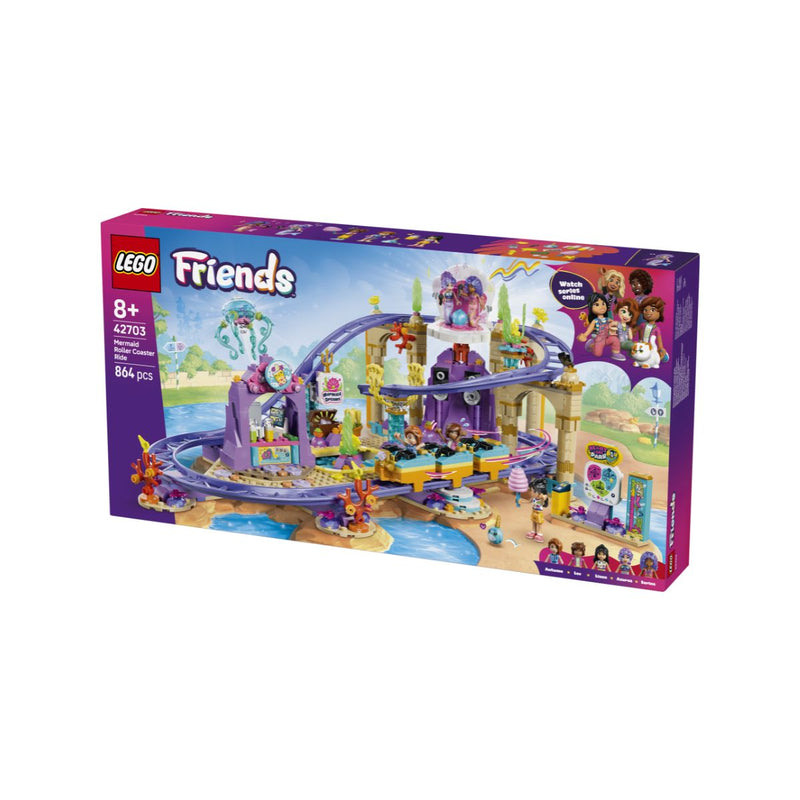 Đồ Chơi Lắp Ráp Tàu Lượn Nàng Tiên Cá LEGO FRIENDS 42703 (864 chi tiết) - ảnh 2