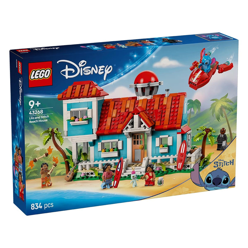 Đồ Chơi Lắp Ráp Ngôi Nhà Biển Lilo Và Stitch LEGO DISNEY PRINCESS 43268 (834 chi tiết) - ảnh 2