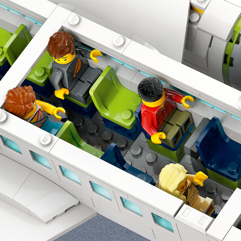 Đồ chơi lắp ráp Máy bay chở hành khách LEGO CITY 60367 (913 chi tiết) - ảnh 5