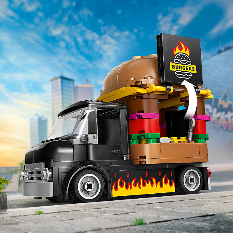 Đồ chơi lắp ráp Xe tải Burger lưu động LEGO CITY 60404 (194 chi tiết) - ảnh 5