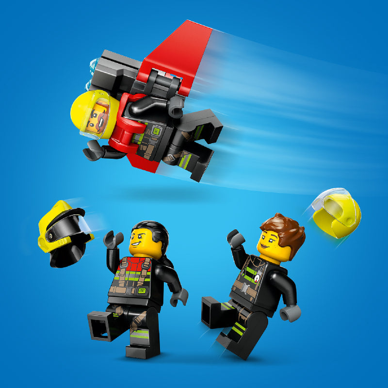 Đồ chơi lắp ráp Máy bay cứu hỏa LEGO CITY 60413 (478 chi tiết) - ảnh 5
