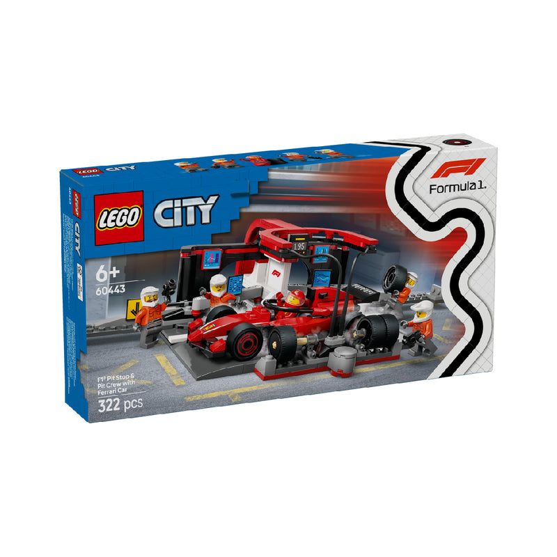 Đồ Chơi Lắp Ráp Trạm Bảo Dưỡng Xe F1 LEGO CITY 60443 - ảnh 2