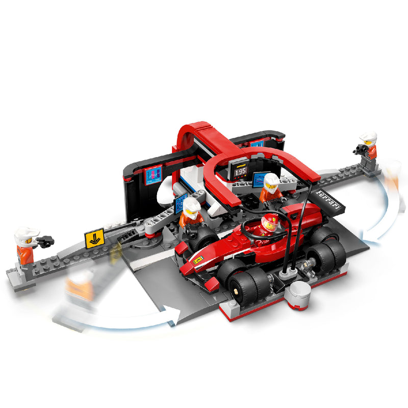 Đồ Chơi Lắp Ráp Trạm Bảo Dưỡng Xe F1 LEGO CITY 60443 - ảnh 4