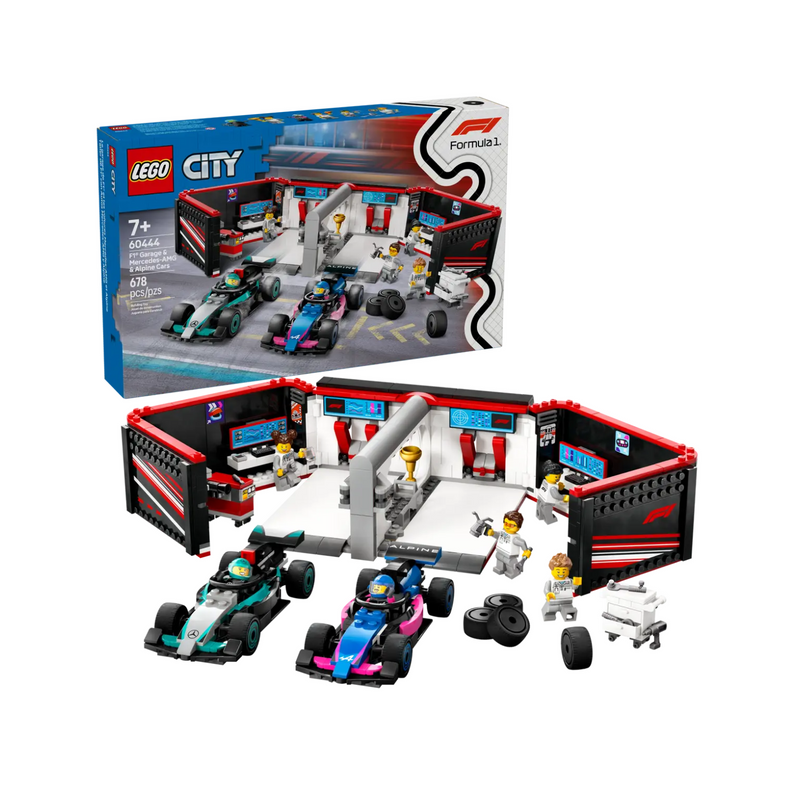 Đồ Chơi Lắp Ráp Gara F1 LEGO CITY 60444 (678 chi tiết)