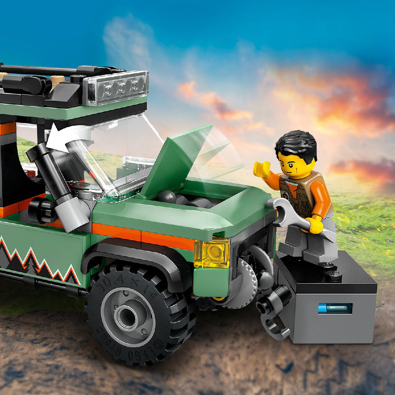 Đồ Chơi Xe Leo Núi Địa Hình 4X4 LEGO CITY 60447 - ảnh 6