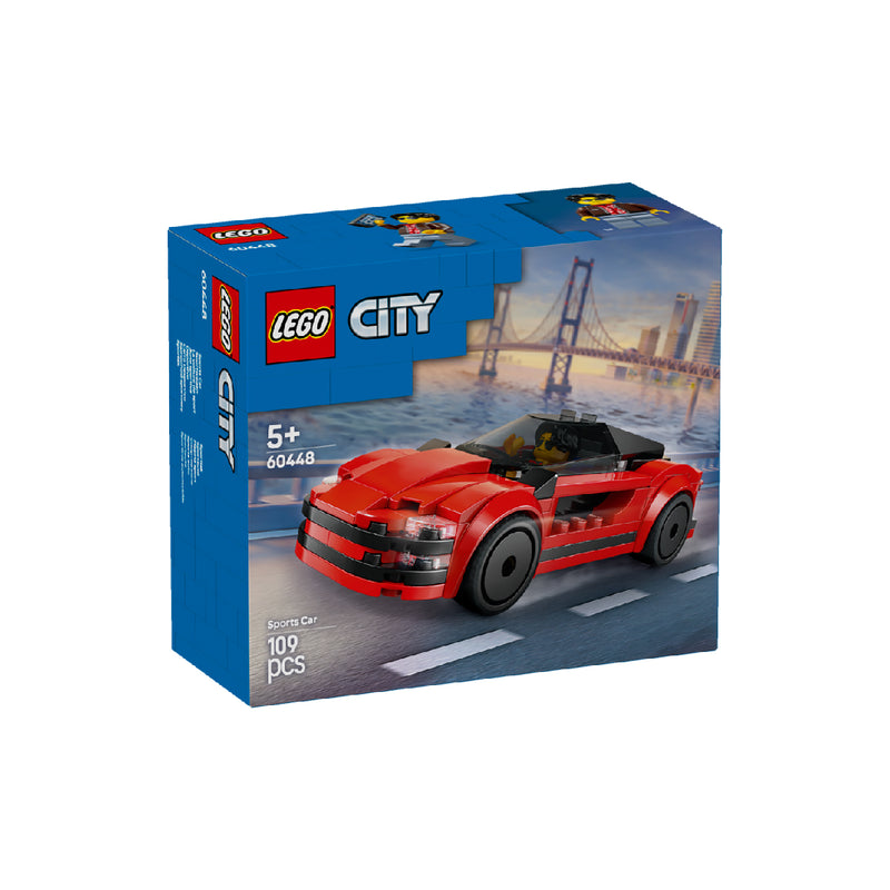 Đồ Chơi Lắp Ráp Xe Thể Thao Màu Đỏ LEGO CITY 60448 (109 chi tiết) - ảnh 2