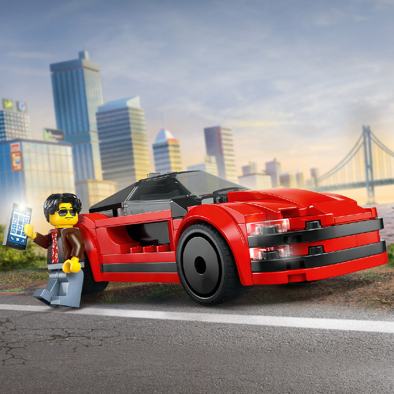 Đồ Chơi Lắp Ráp Xe Thể Thao Màu Đỏ LEGO CITY 60448 (109 chi tiết) - ảnh 6