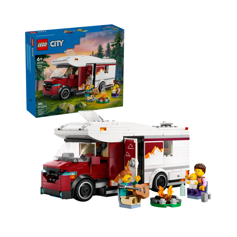 Đồ Chơi Lắp Ráp Xe Van Du Lịch LEGO CITY 60454 (385 chi tiết)