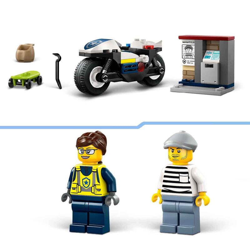 Đồ Chơi Lắp Ráp Cuộc Đua Truy Bắt Cướp LEGO CITY 60455 (65 chi tiết) - ảnh 5