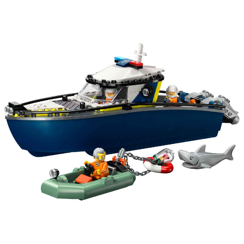 Đồ Chơi Lắp Ráp Tàu Cảnh Sát – Truy Bắt Tội Phạm LEGO CITY 60456 - ảnh 3
