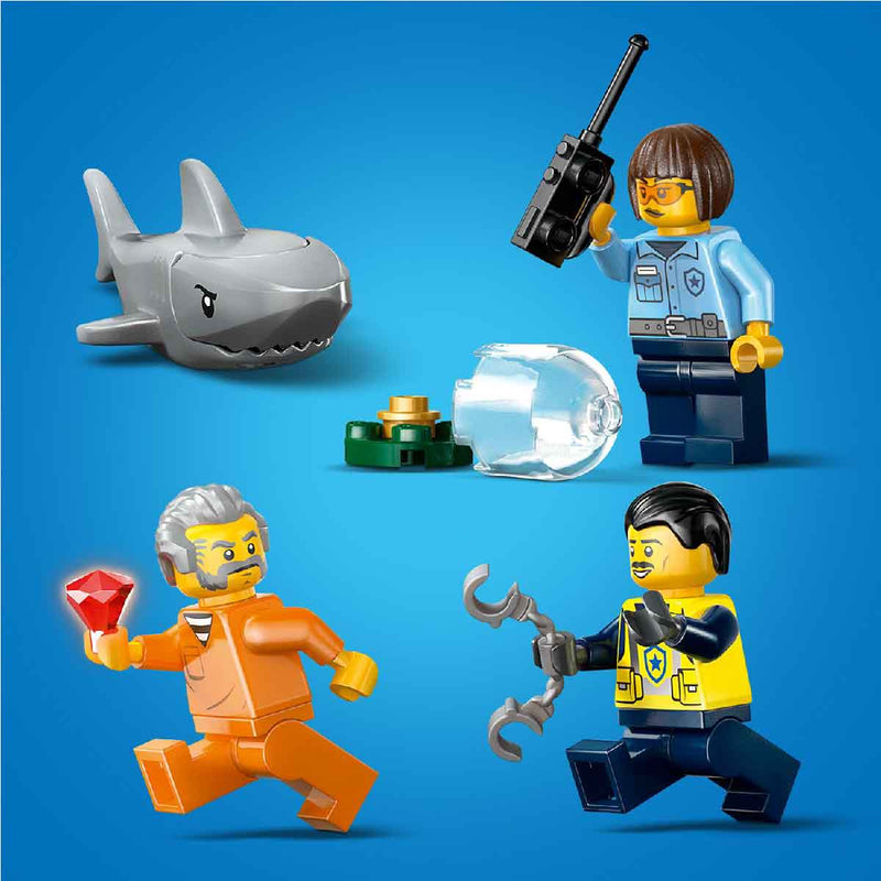 Đồ Chơi Lắp Ráp Tàu Cảnh Sát – Truy Bắt Tội Phạm LEGO CITY 60456 - ảnh 5