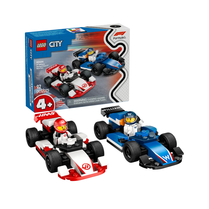 Đồ Chơi Lắp Ráp Trạm Đua Xe LEGO CITY F1 60464 (92 chi tiết)