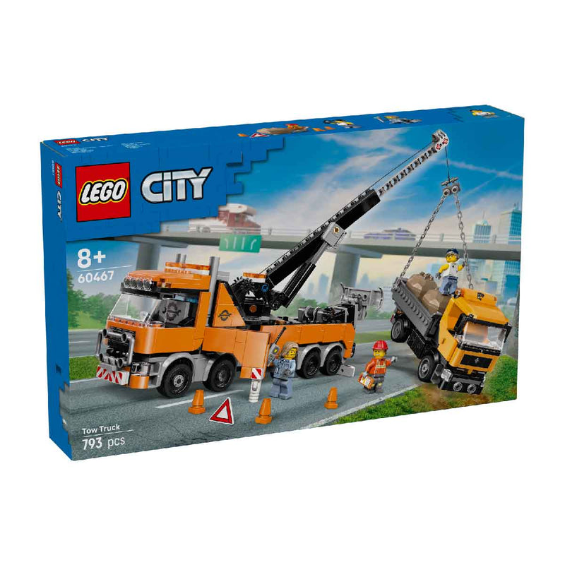 Đồ Chơi Lắp Ráp Xe Kéo Cứu Hộ Nặng Có Cẩu LEGO CITY 60467 (793 chi tiết) - ảnh 2