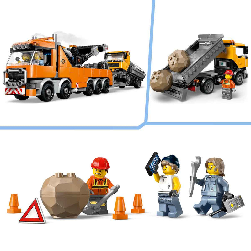 Đồ Chơi Lắp Ráp Xe Kéo Cứu Hộ Nặng Có Cẩu LEGO CITY 60467 (793 chi tiết) - ảnh 4
