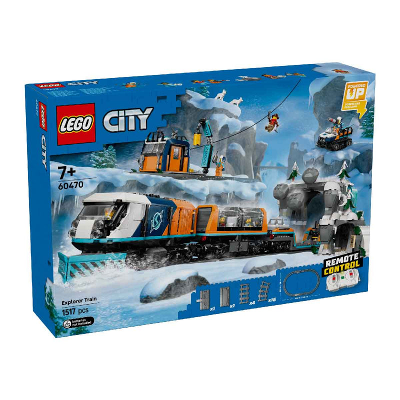 Đồ Chơi Lắp Ráp Tàu Lửa Khám Phá Bắc Cực LEGO CITY 60470 (1517 chi tiết) - ảnh 2
