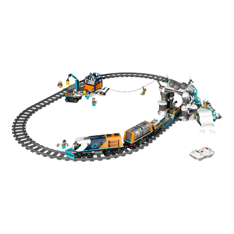 Đồ Chơi Lắp Ráp Tàu Lửa Khám Phá Bắc Cực LEGO CITY 60470 (1517 chi tiết) - ảnh 3