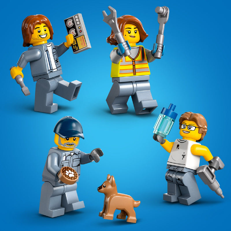 Đồ Chơi Lắp Ráp Bãi Phế Liệu Ô Tô LEGO CITY 60472 (871 chi tiết) - ảnh 4