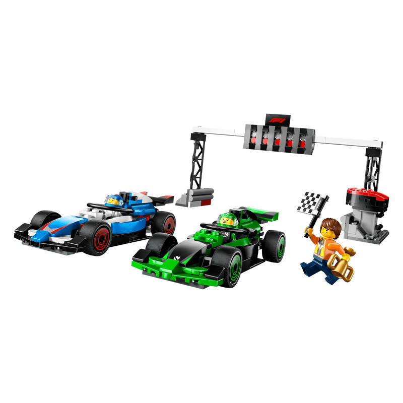 Đồ Chơi Lắp Ráp Đường Đua F1- Xe Vcarb Và Sauber LEGO CITY 60474 (313 chi tiết) - ảnh 3