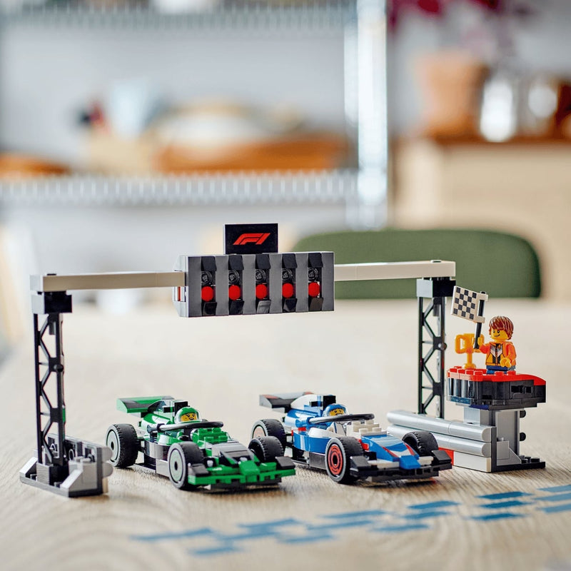 Đồ Chơi Lắp Ráp Đường Đua F1- Xe Vcarb Và Sauber LEGO CITY 60474 (313 chi tiết) - ảnh 6