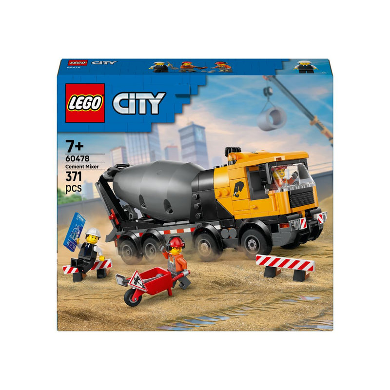 Đồ Chơi Lắp Ráp Xe Trộn Xi Măng LEGO CITY 60478 (371 chi tiết) - ảnh 2