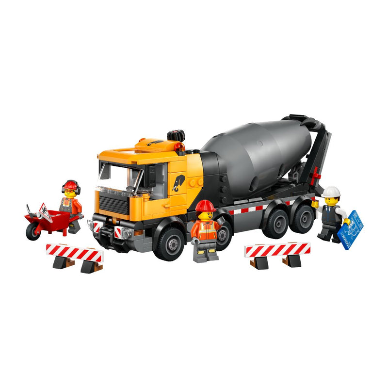 Đồ Chơi Lắp Ráp Xe Trộn Xi Măng LEGO CITY 60478 (371 chi tiết) - ảnh 4