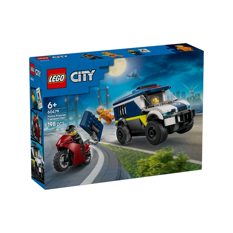 Đồ Chơi Lắp Ráp Xe Cảnh Sát Chuyên Dụng Chở Tù Nhân LEGO CITY 60479 - ảnh 2