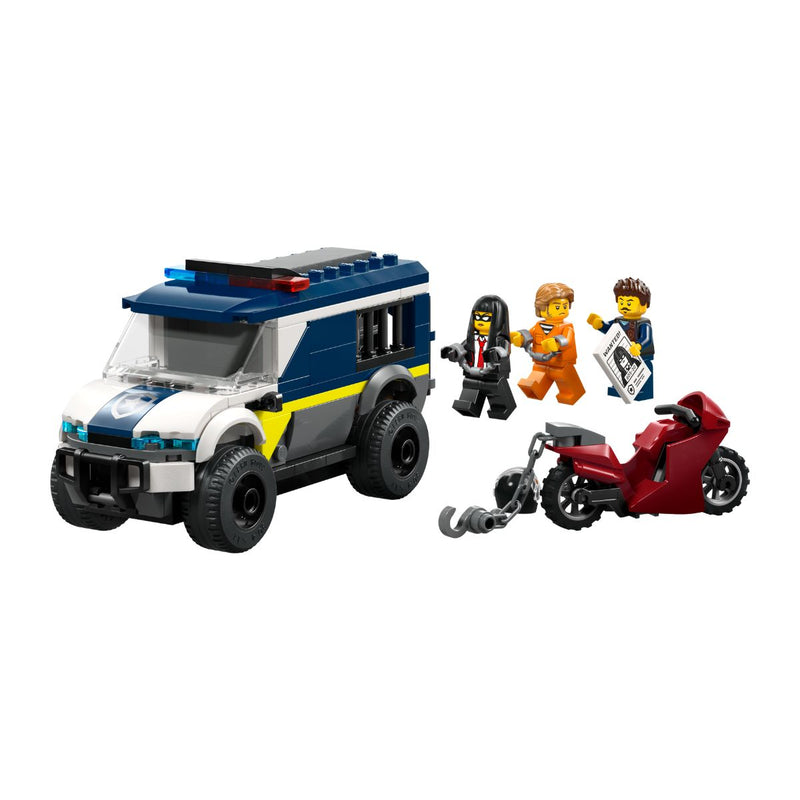 Đồ Chơi Lắp Ráp Xe Cảnh Sát Chuyên Dụng Chở Tù Nhân LEGO CITY 60479 - ảnh 4