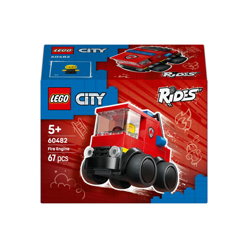Đồ Chơi Lắp Ráp Rides - Xe Tải Cứu Hỏa LEGO CITY 60482 (67 Chi Tiết) - ảnh 2