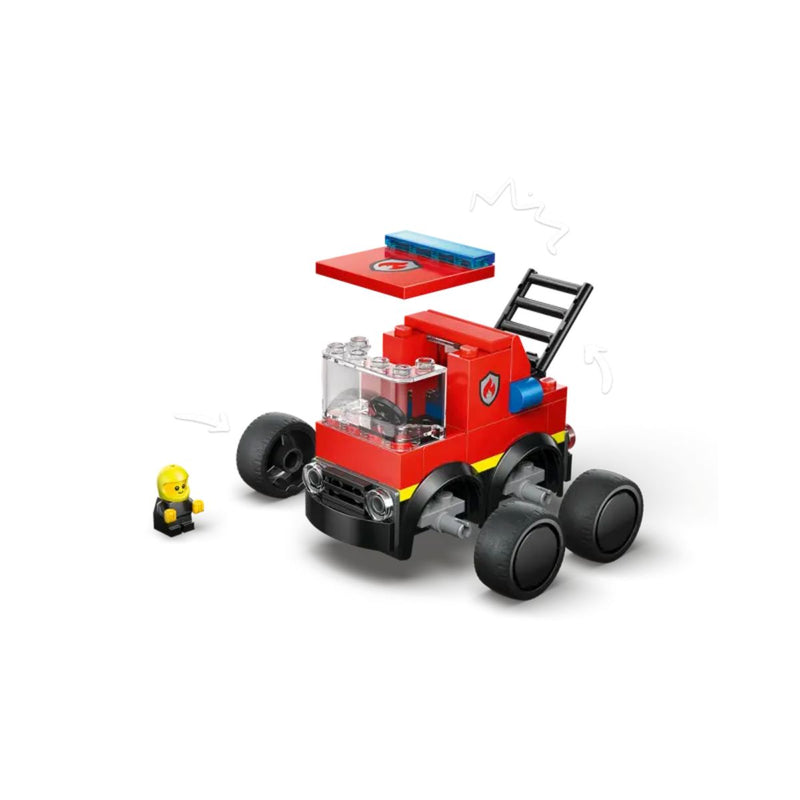 Đồ Chơi Lắp Ráp Rides - Xe Tải Cứu Hỏa LEGO CITY 60482 (67 Chi Tiết) - ảnh 5