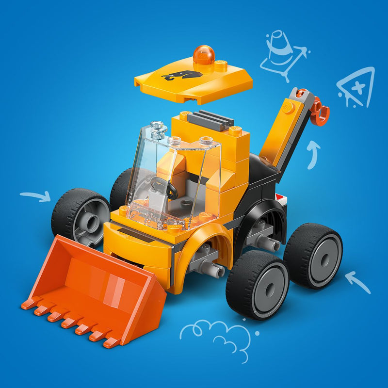 Đồ Chơi Lắp Ráp Rides - Xe Xúc Công Trình LEGO CITY 60483 (61 Chi Tiết) - ảnh 5