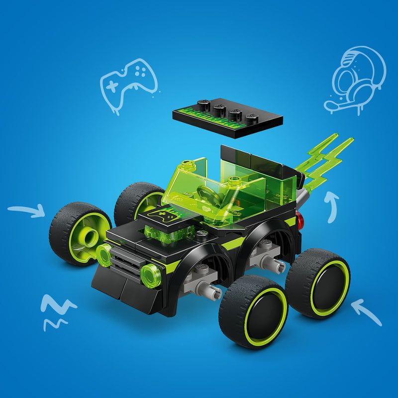 Đồ Chơi Lắp Ráp Rides - Xe Đua Phong Cách Game LEGO CITY 60484 (64 Chi Tiết) - ảnh 6