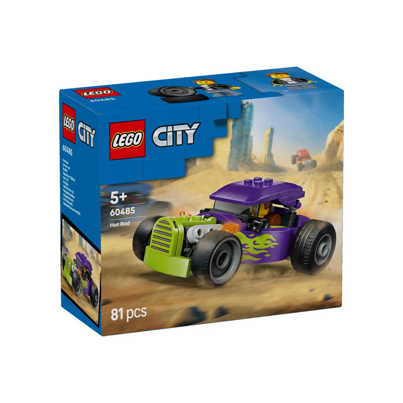 Đồ Chơi Lắp Ráp Xe Hot Rod Phong Cách LEGO CITY 60485 (81 chi tiết) - ảnh 3