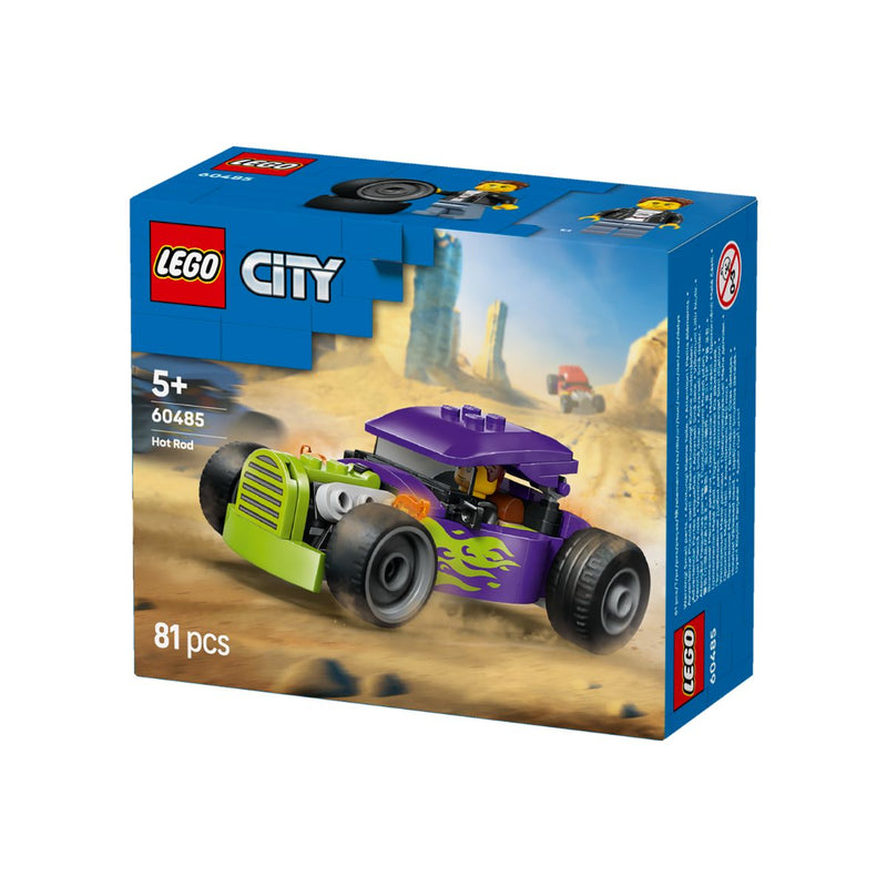 Đồ Chơi Lắp Ráp Xe Hot Rod Phong Cách LEGO CITY 60485 (81 chi tiết) - ảnh 4