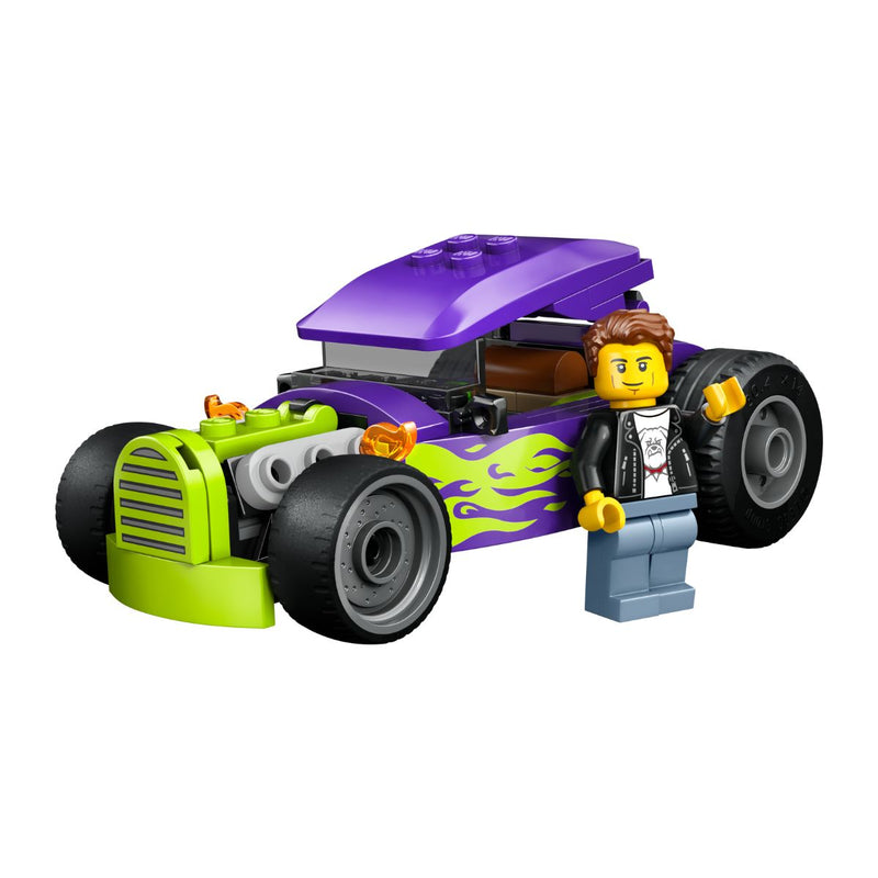 Đồ Chơi Lắp Ráp Xe Hot Rod Phong Cách LEGO CITY 60485 (81 chi tiết) - ảnh 5