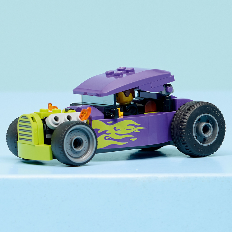Đồ Chơi Lắp Ráp Xe Hot Rod Phong Cách LEGO CITY 60485 (81 chi tiết) - ảnh 6