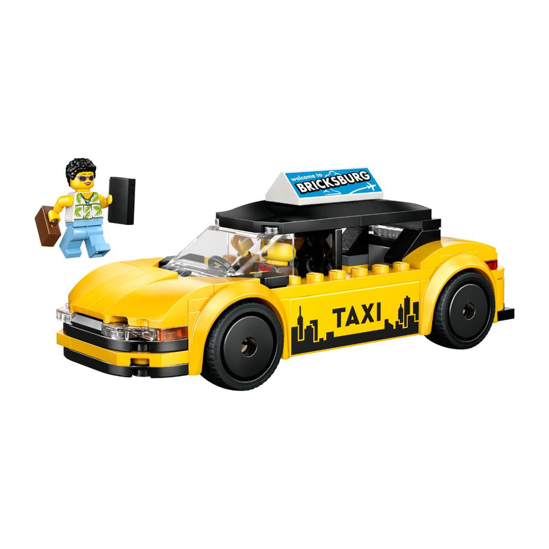 Đồ Chơi Lắp Ráp Xe Taxi Màu Vàng LEGO CITY 60487 (122 chi tiết) - ảnh 3