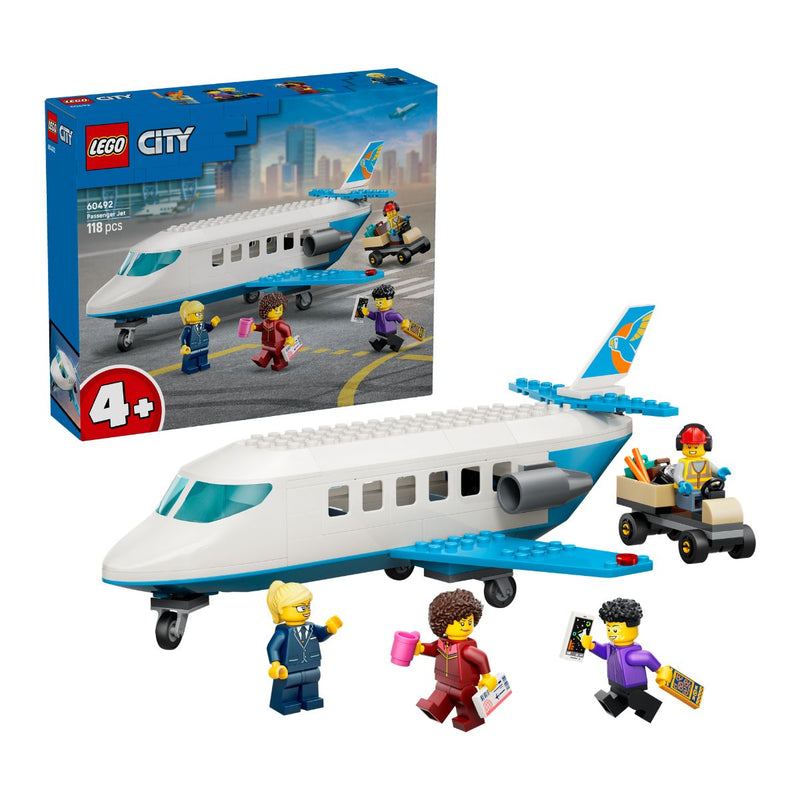 Đồ Chơi Lắp Ráp Máy Bay Chở Khách LEGO CITY 60492 (118 chi tiết)
