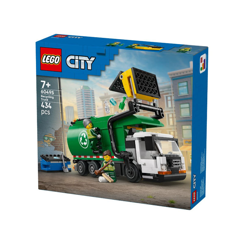 Đồ Chơi Lắp Ráp Xe Rác Tái Chế LEGO CITY 60495 (434 chi tiết) - ảnh 3