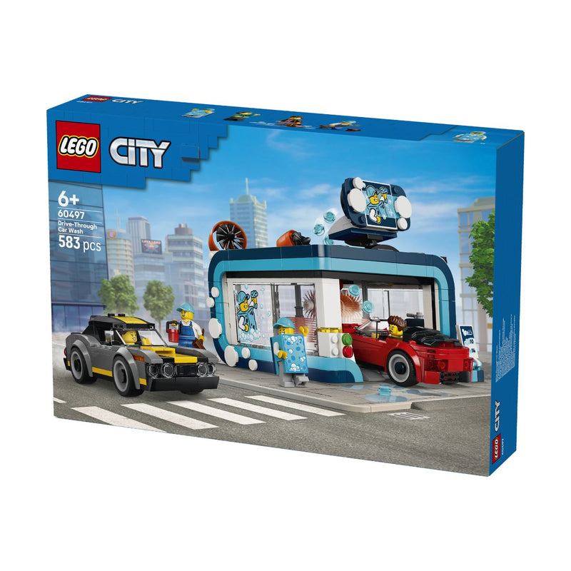 Đồ Chơi Lắp Ráp Trạm Rửa Xe Tự Động LEGO CITY 60497 (583 chi tiết) - ảnh 2