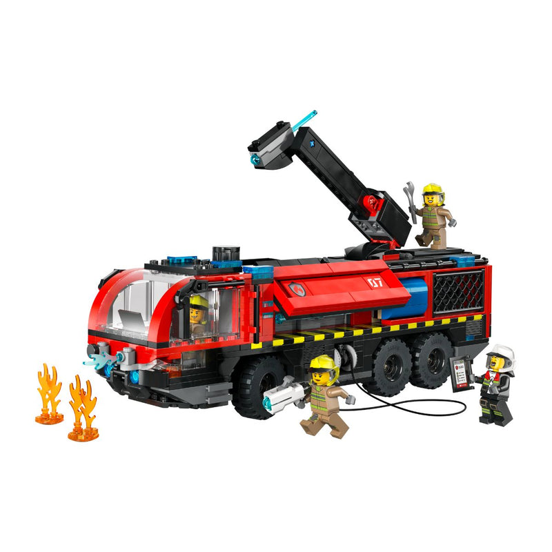 Đồ Chơi Lắp Ráp Xe Chữa Cháy Chuyên Dụng Tại Sân Bay 60499 - ảnh 5