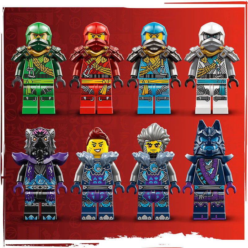 Đồ chơi lắp ráp Tu viện bóng tối của mặt nạ sói LEGO NINJAGO 71813 (1190 chi tiết) - ảnh 4