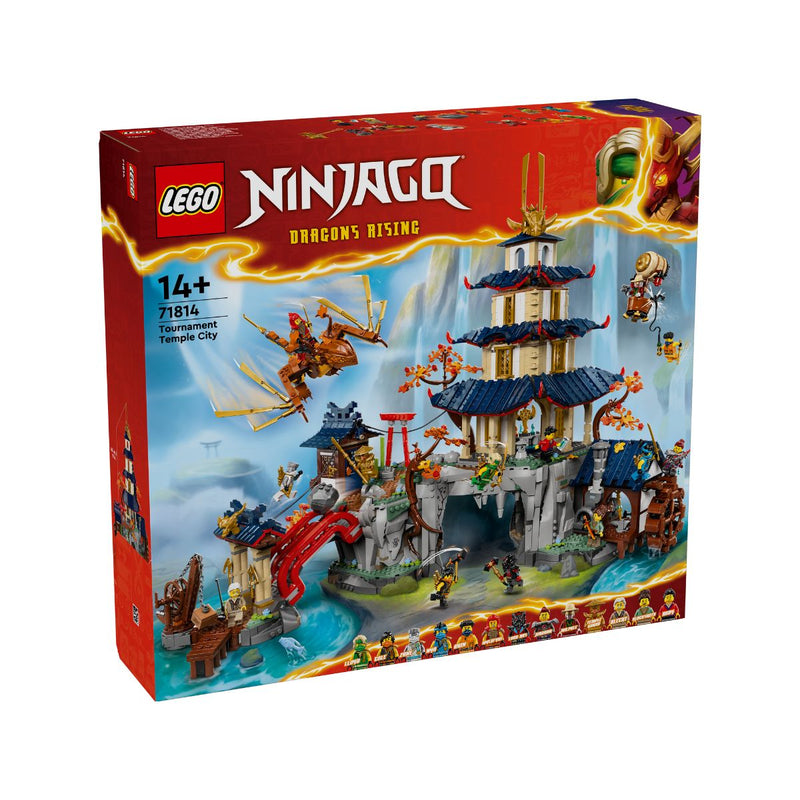 Đồ Chơi Lắp Ráp Đấu Trường Thành Ninja LEGO NINJAGO 71814 (3489 chi tiết) - ảnh 2