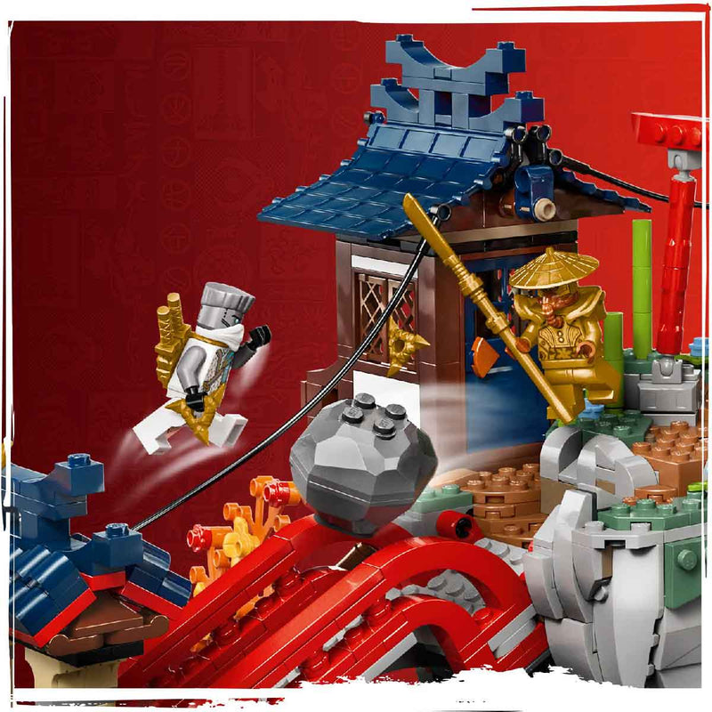 Đồ Chơi Lắp Ráp Đấu Trường Thành Ninja LEGO NINJAGO 71814 (3489 chi tiết) - ảnh 6