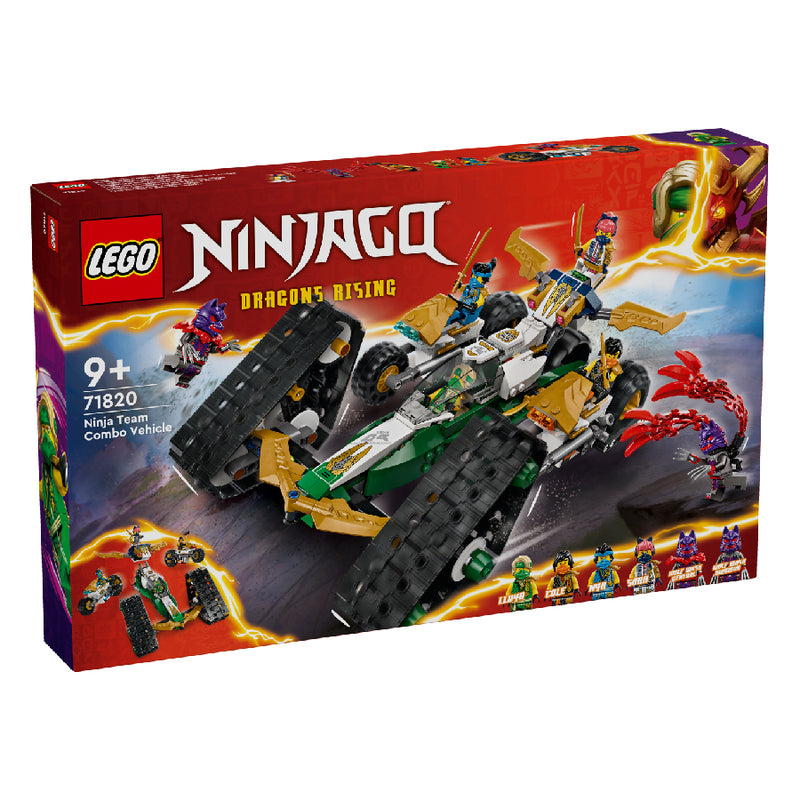Đồ Chơi Lắp Ráp Siêu Xe Kết Hợp 4 Trong 1 LEGO NINJAGO 71820 (576 chi tiết) - ảnh 2