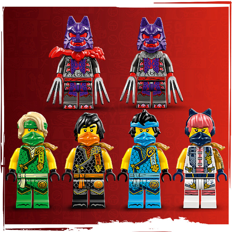 Đồ Chơi Lắp Ráp Siêu Xe Kết Hợp 4 Trong 1 LEGO NINJAGO 71820 (576 chi tiết) - ảnh 4