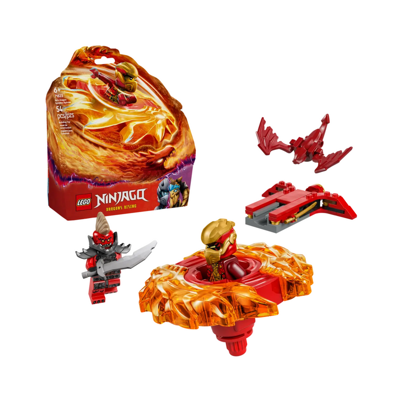 Đồ Chơi Con Quay Của Kai LEGO NINJAGO 71823 (54 chi tiết)