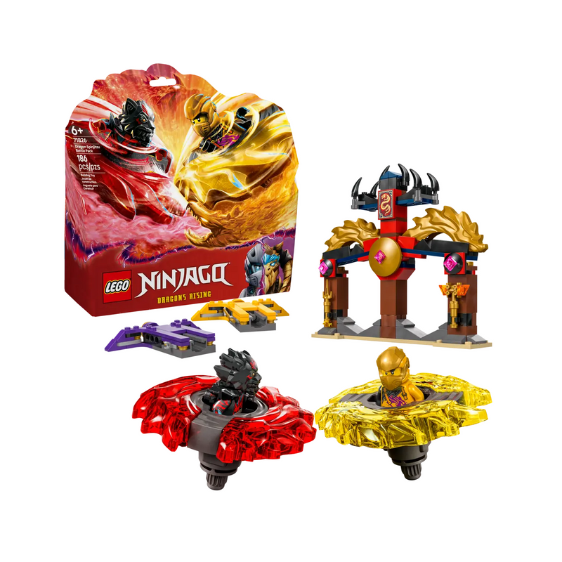 Đồ chơi lắp ráp con quay Arin và phe ác LEGO NINJAGO 71826 (186 chi tiết)