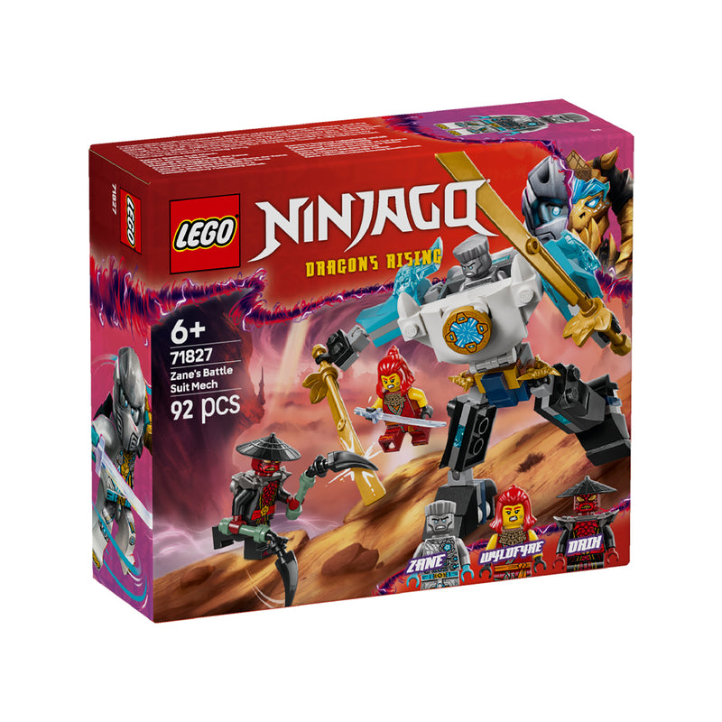 Đồ Chơi Lắp Ráp Chiến Giáp Của Zane LEGO NINJAGO 71827 (92 chi tiết) - ảnh 2