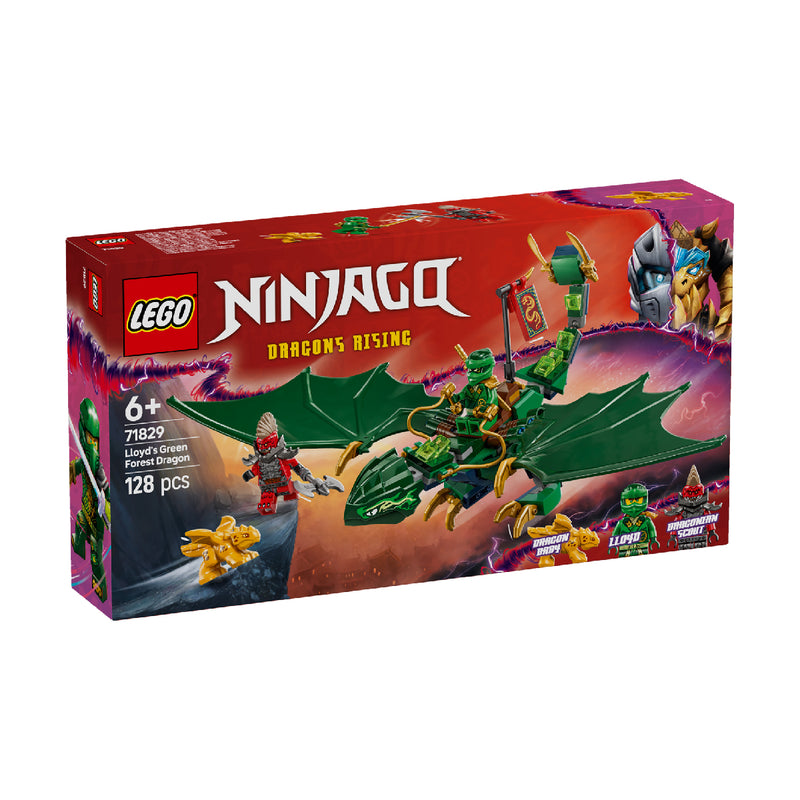 Đồ Chơi Lắp Ráp Rồng Rừng Xanh Của Lloyd LEGO NINJAGO 71829 (128 chi tiết) - ảnh 2